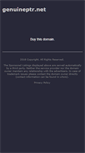 Mobile Screenshot of genuineptr.net