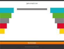 Tablet Screenshot of genuineptr.net